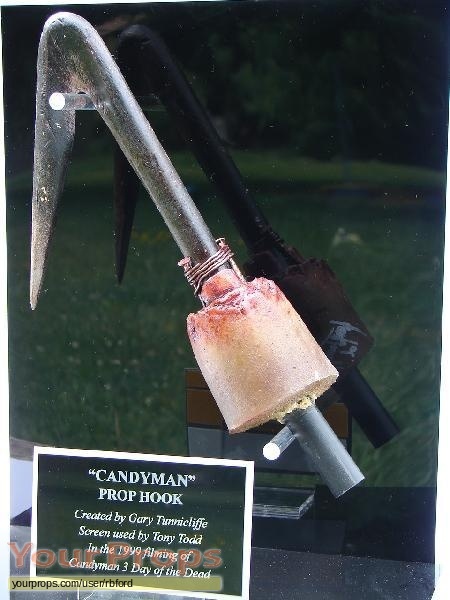 Candyman 3: Day of the Dead Screen Used Candyman bloody hook and