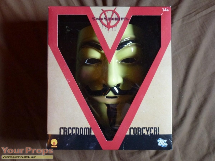V for Vendetta replica movie prop