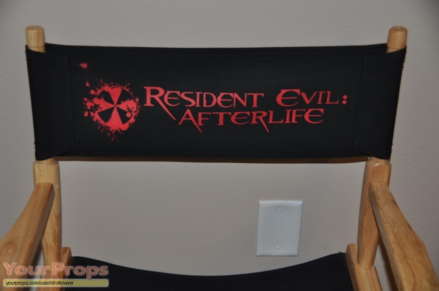 Resident Evil  Afterlife original production material