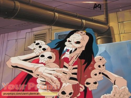 Skeleton Warriors  The Animated Series original production artwork