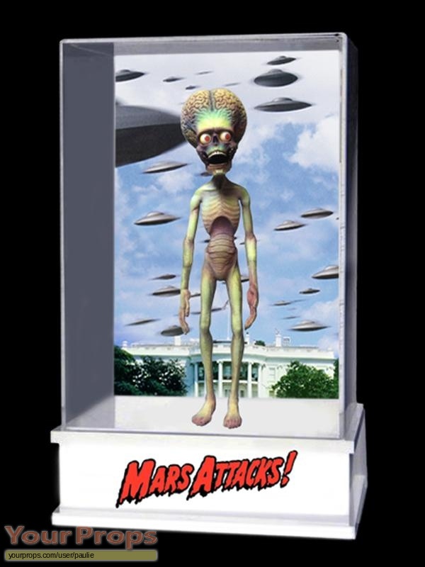 Mars Attacks  original movie prop
