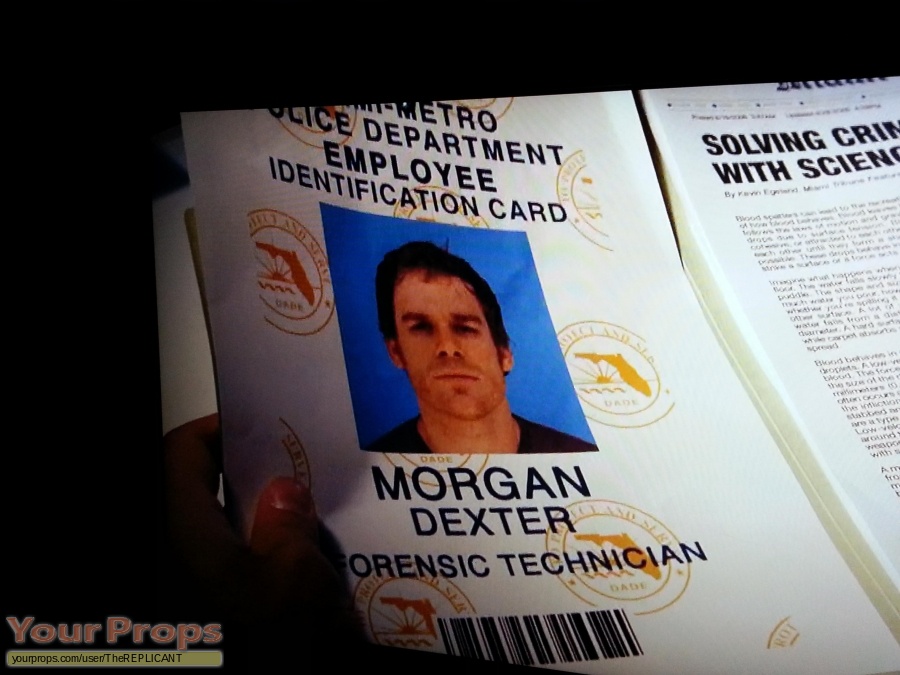 Dexter original movie prop