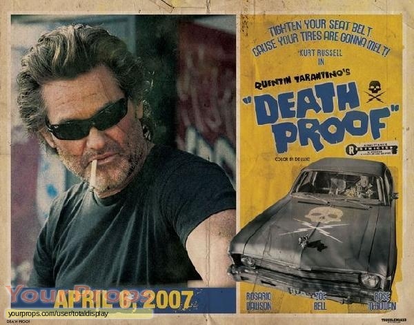 Death Proof original movie prop