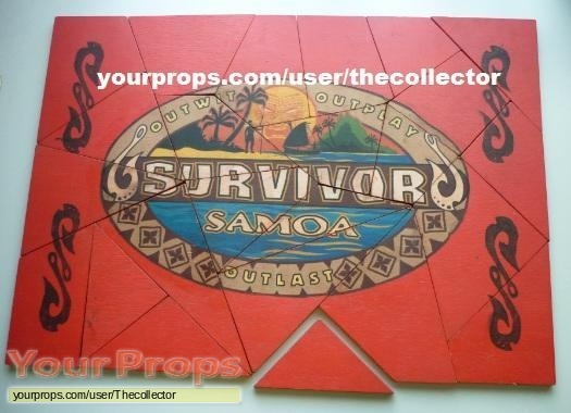 Survivor Samoa original movie prop