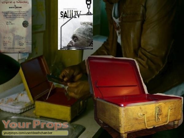 Saw III original movie prop