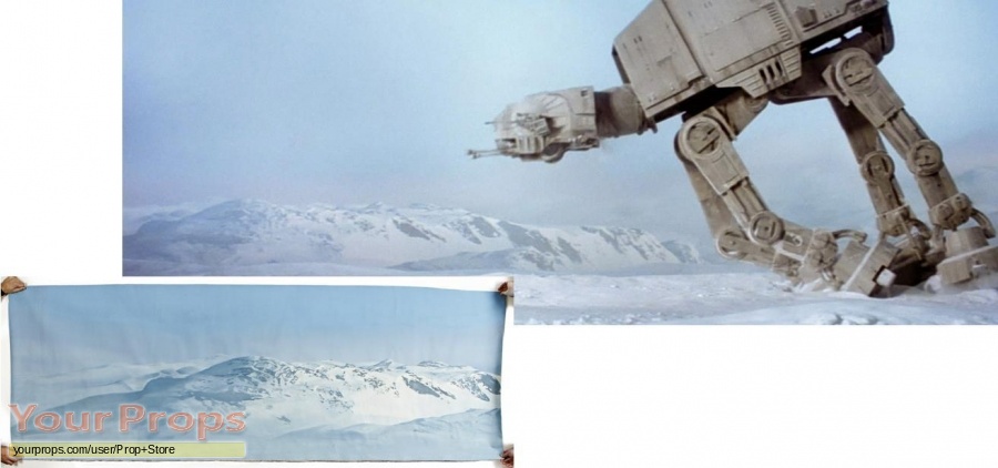 Star Wars  The Empire Strikes Back original production artwork