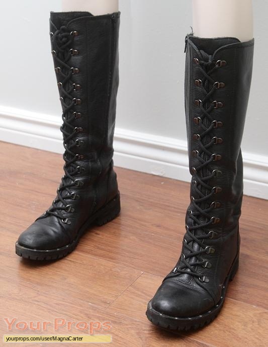 Sanctuary Helen Magnus knee length combat boots original TV series costume