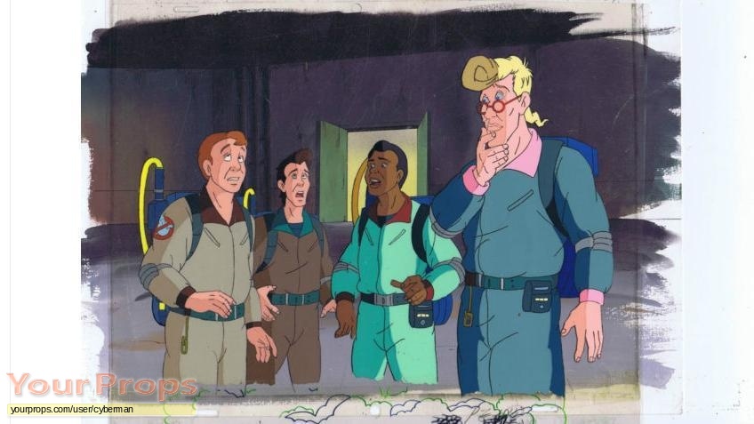 The Real Ghostbusters: Animated Series GHOSTBUSTERS ANIMATION CELS.  original prod. artwork