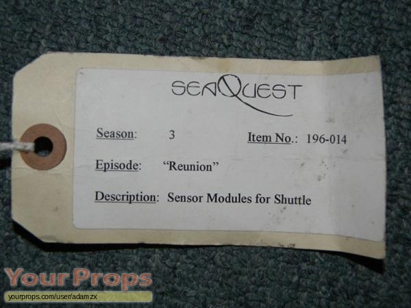 SeaQuest DSV original movie prop