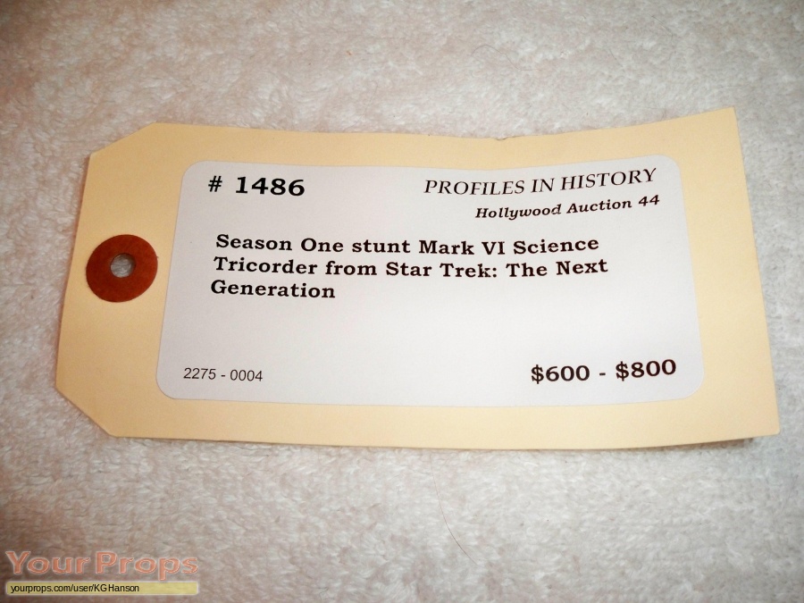 Star Trek  The Next Generation original movie prop