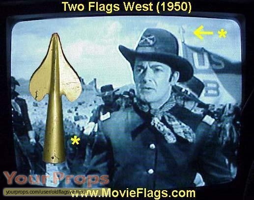 Two Flags West original movie prop