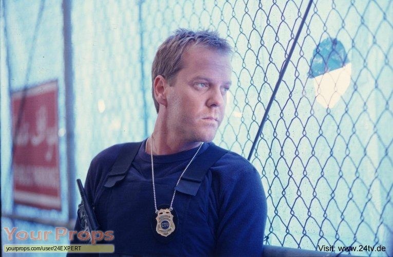 24 Jack Bauer S Day 2 Ctu Badge Original Tv Series Costume