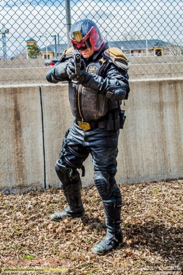 Dredd made from scratch movie costume