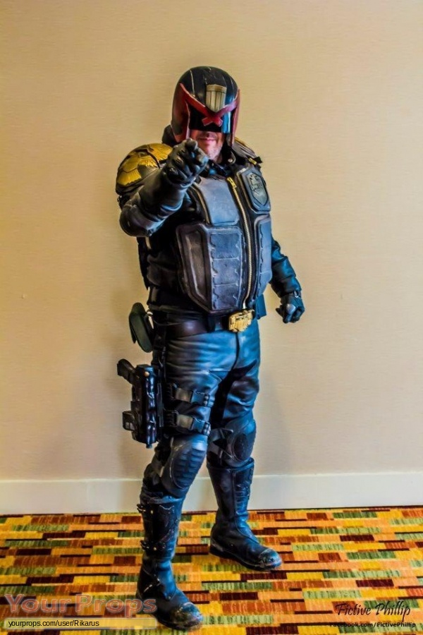 Dredd made from scratch movie costume