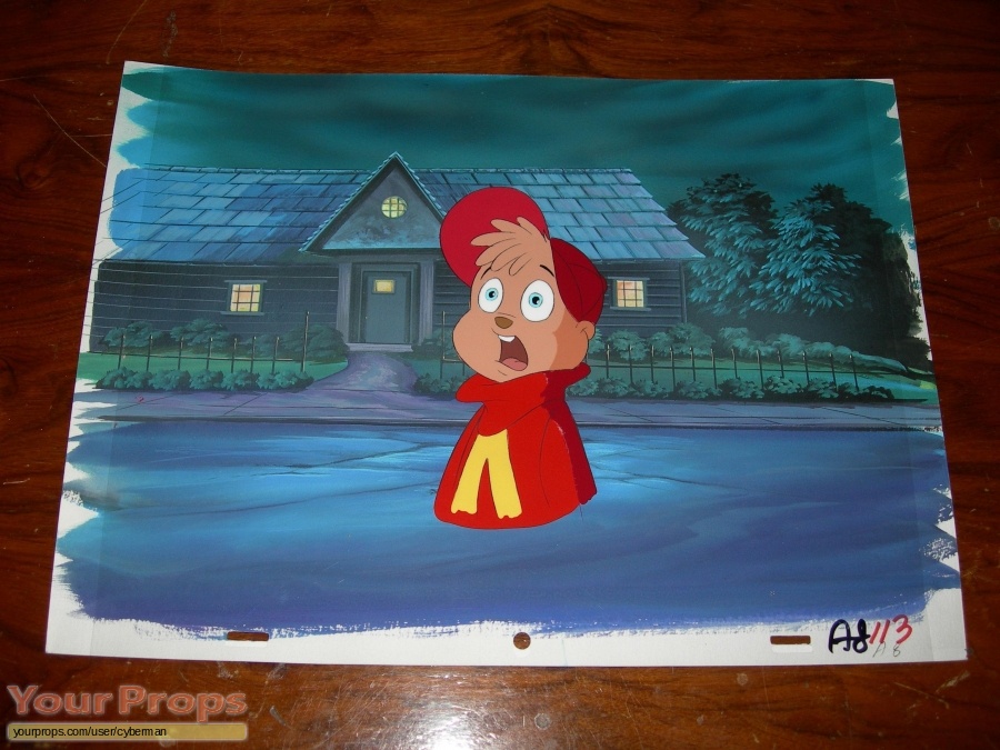 Alvin   The Chipmunks  original production artwork