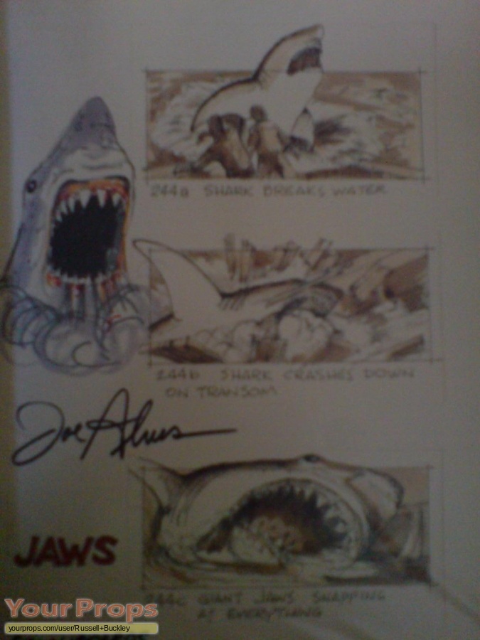 Jaws original production material
