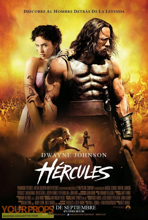 Hercules original movie prop