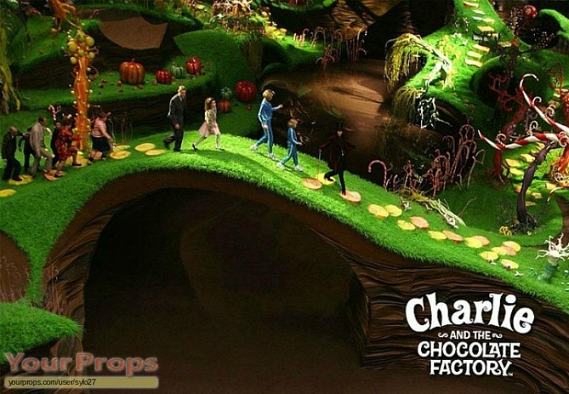 Charlie and the Chocolate Factory original set dressing   pieces