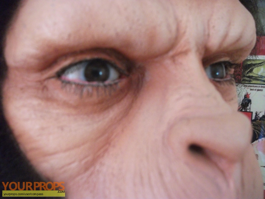 Escape from the Planet of the Apes replica make-up   prosthetics