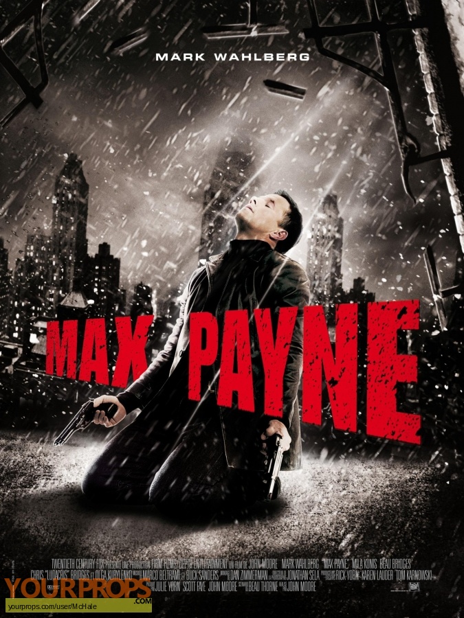Max Payne replica movie prop