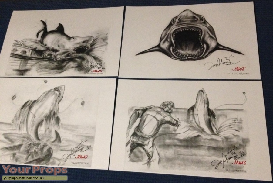 Jaws replica production artwork