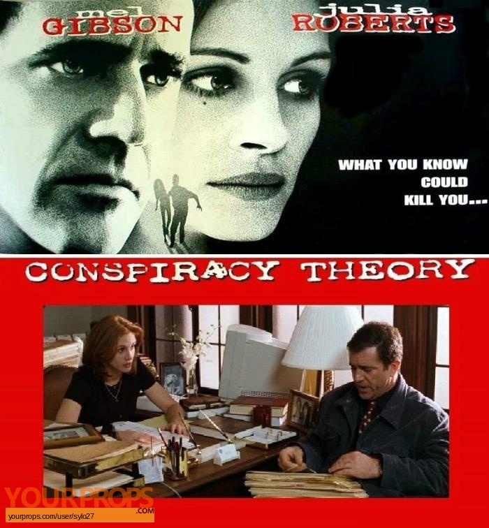 Conspiracy Theory original set dressing   pieces