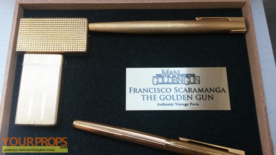 James Bond  The Man With The Golden Gun made from scratch movie prop weapon