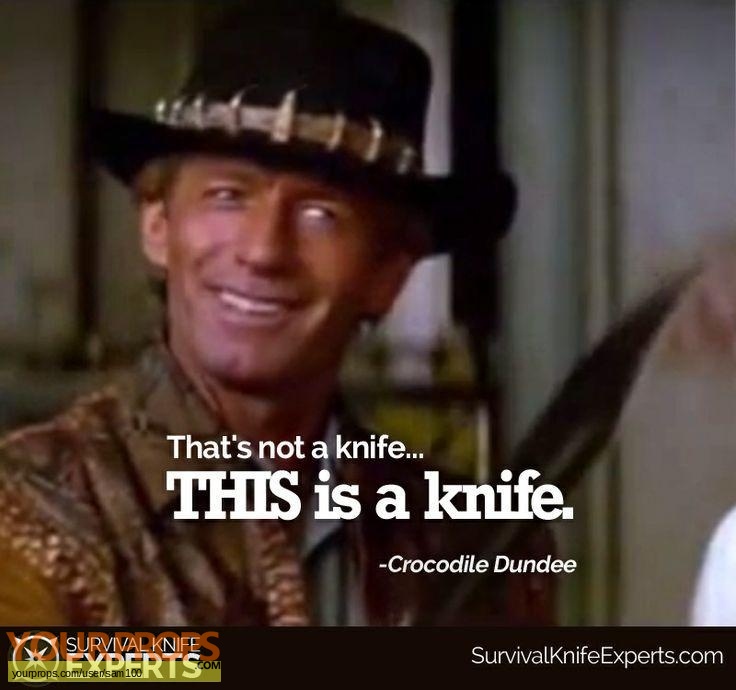 Crocodile Dundee replica movie prop weapon