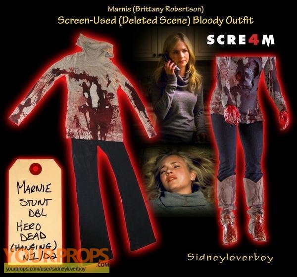 Scream 4   Scre4m original movie costume