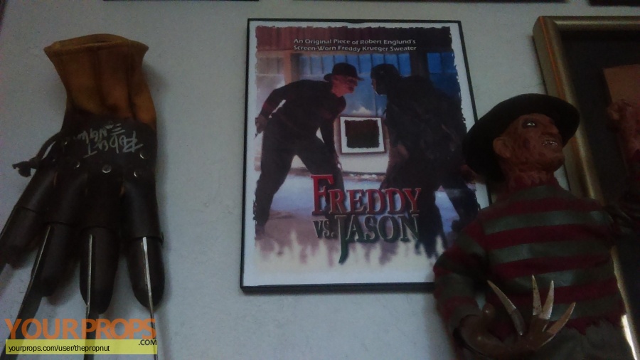 Freddy vs  Jason made from scratch movie prop