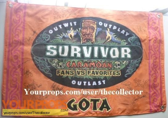 Survivor Caramoan - Fans vs Favorites original movie prop