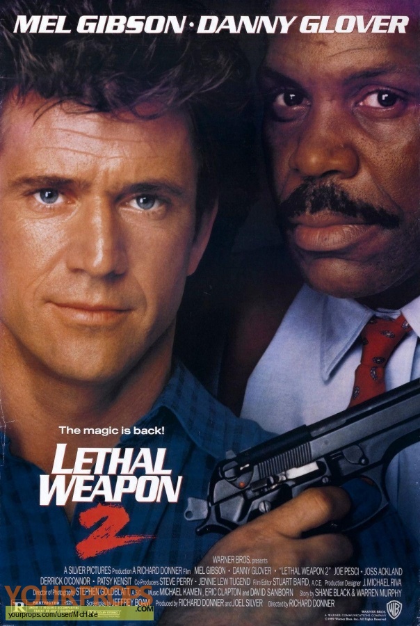 Lethal Weapon original movie prop