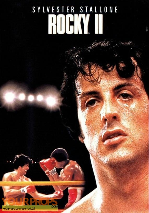 Rocky II original movie prop