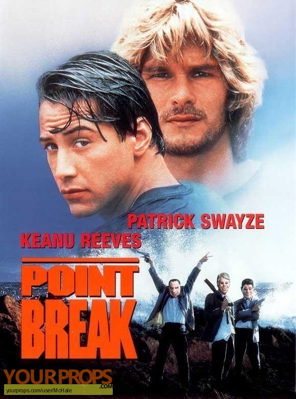 Point Break replica movie prop