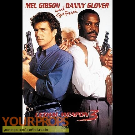Lethal Weapon 3 original production material
