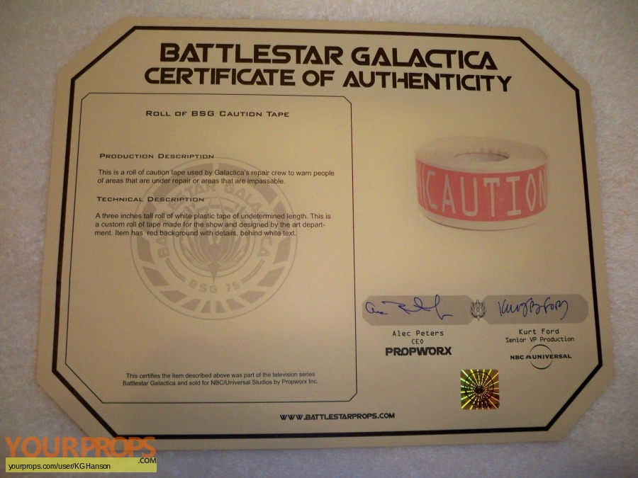 Battlestar Galactica original set dressing   pieces
