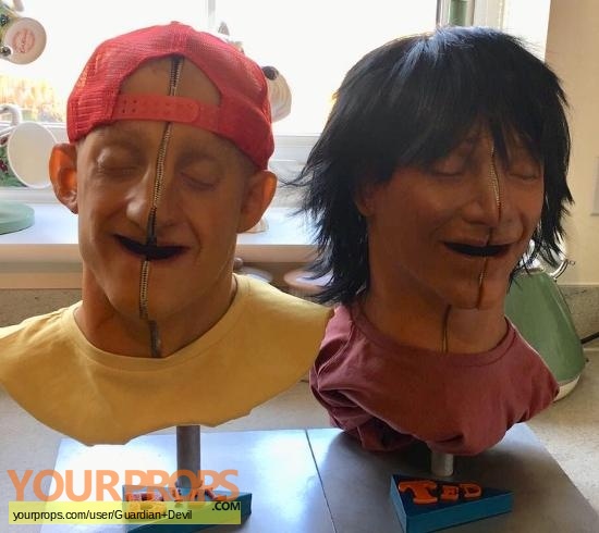 Bill and Teds bogus journey original make-up   prosthetics