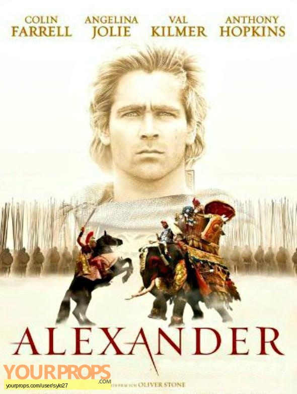 Alexander original movie prop weapon