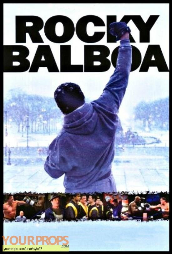 Rocky Balboa original film-crew items
