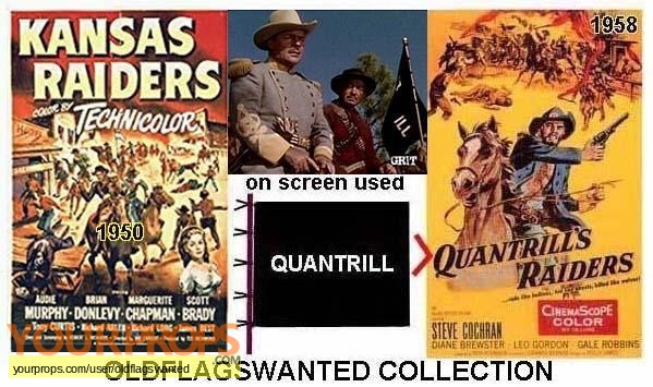 Quantrills Raiders original movie prop