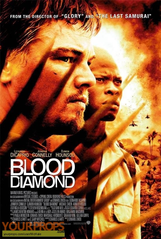 Blood Diamond replica movie prop