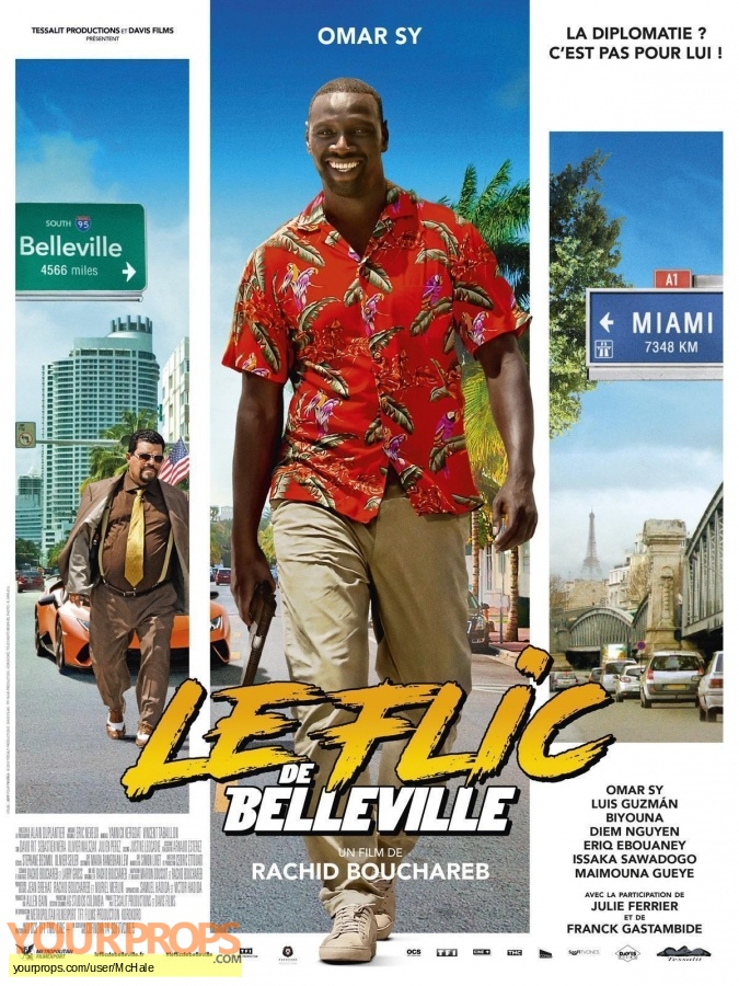 Le Flic de Belleville original movie prop