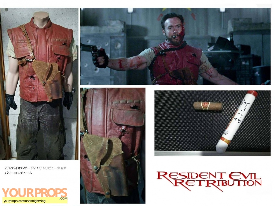 Resident Evil  Retribution original movie costume