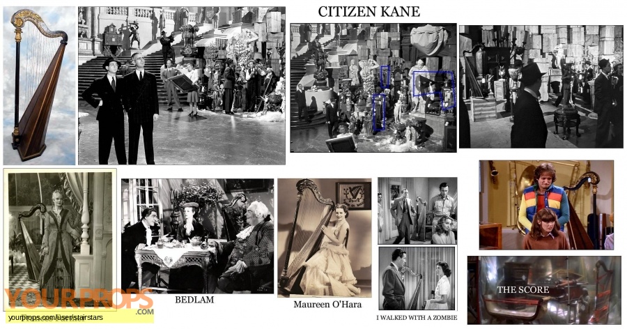 Citizen Kane original set dressing   pieces
