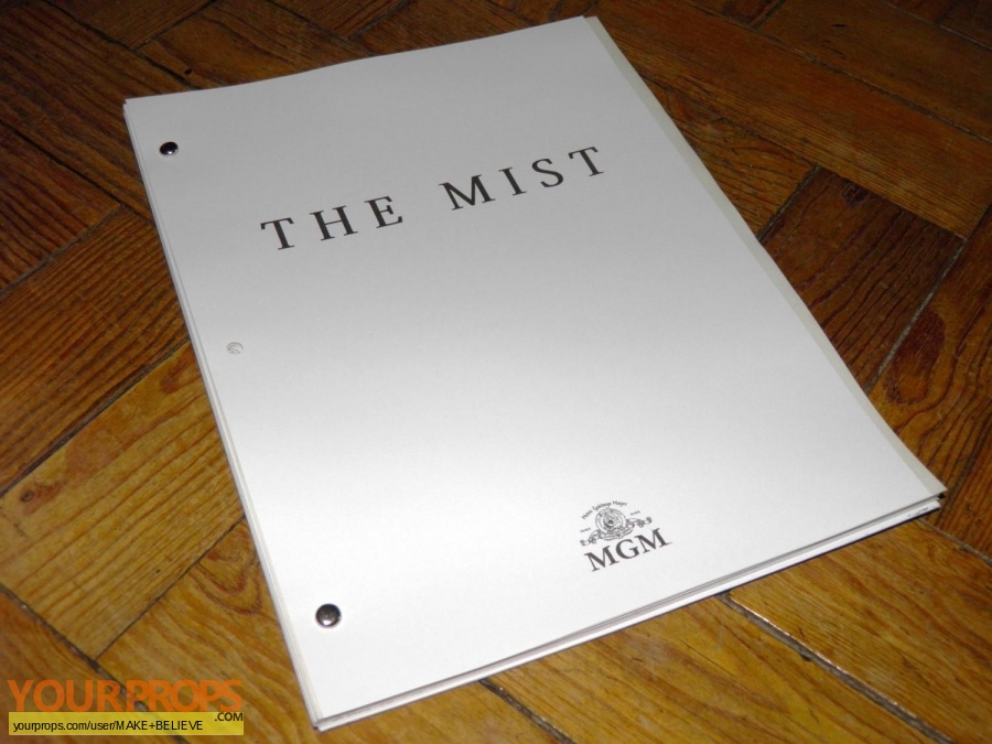 The Mist replica production material