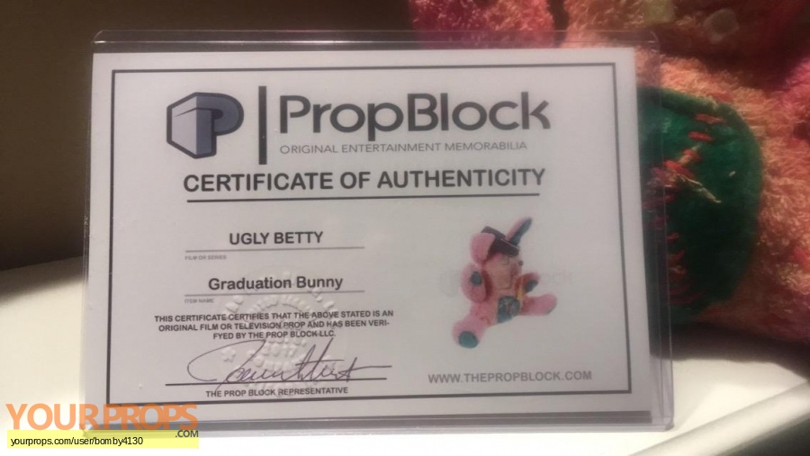 Ugly Betty original movie prop