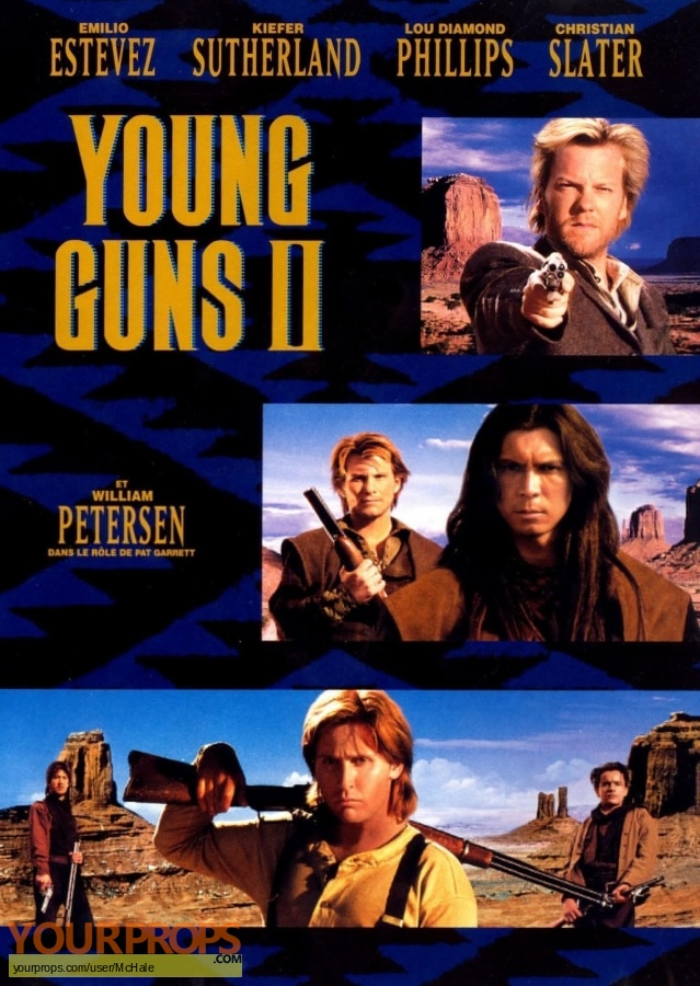 Young Guns II original movie prop