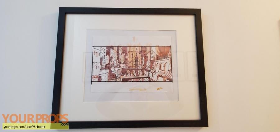 The Fifth Element (5th) original production artwork
