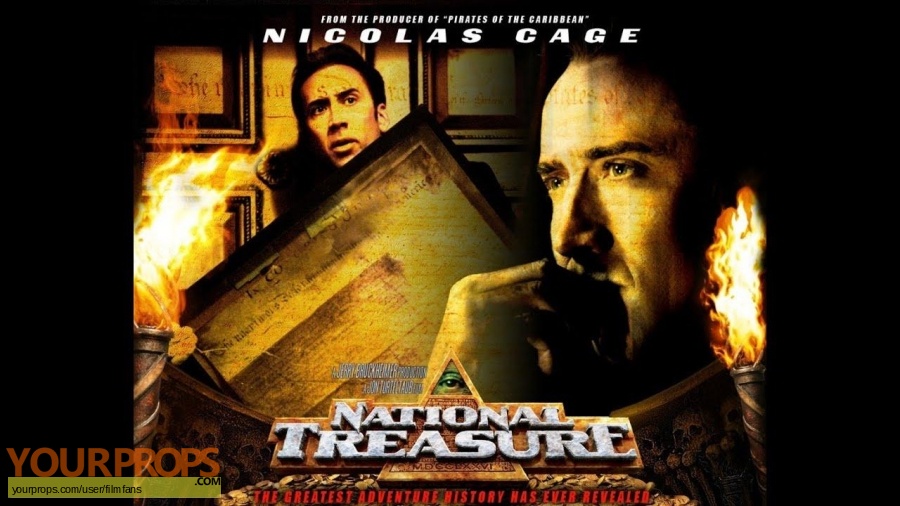National Treasure original production material
