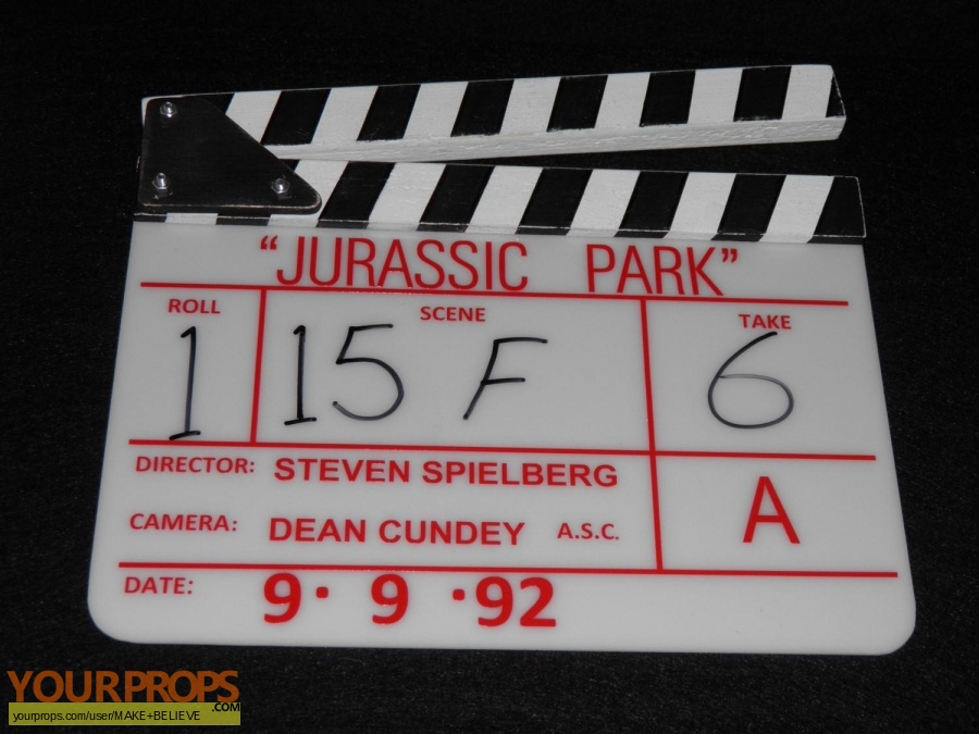 Jurassic Park replica production material